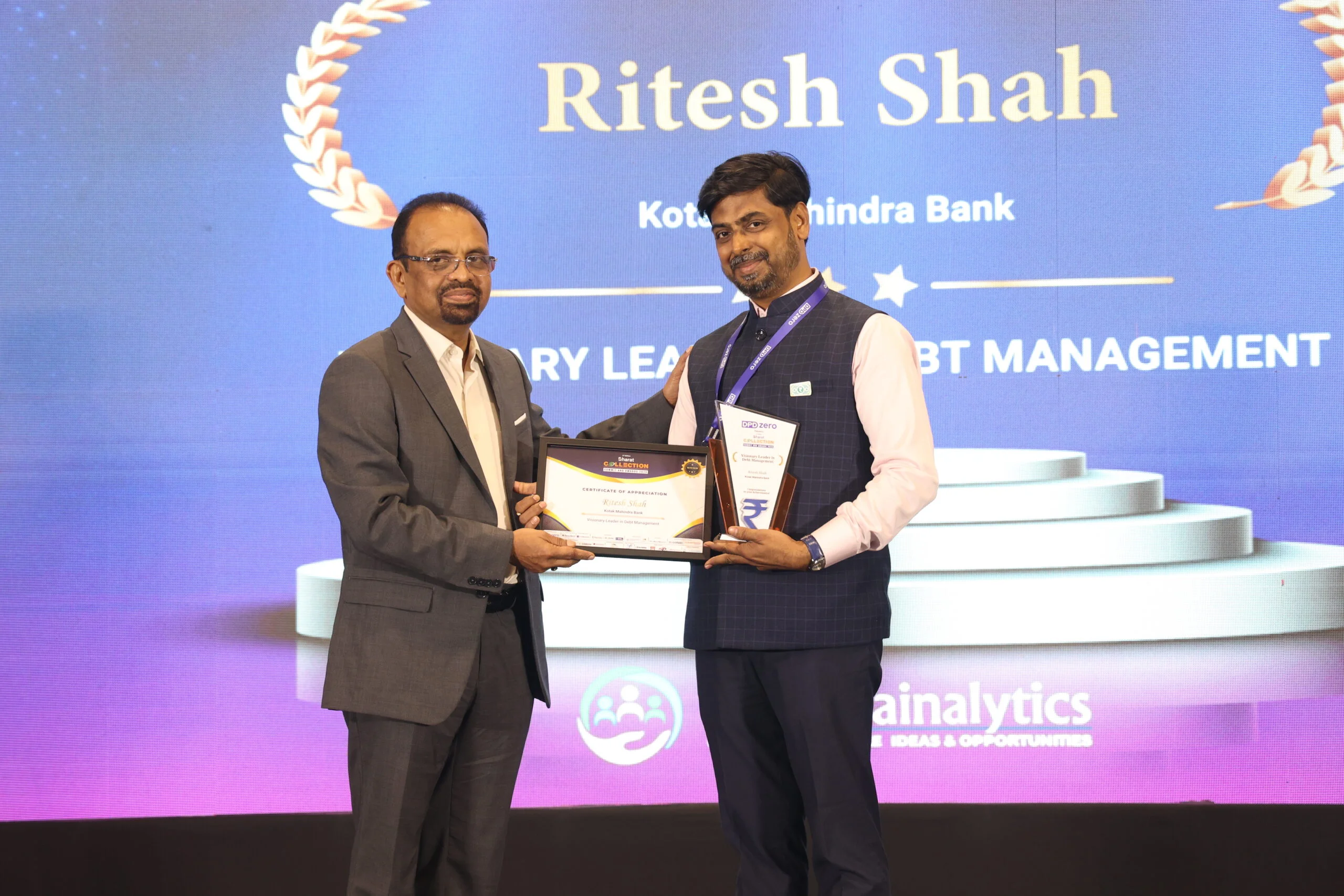 Chief guest keynote award moment